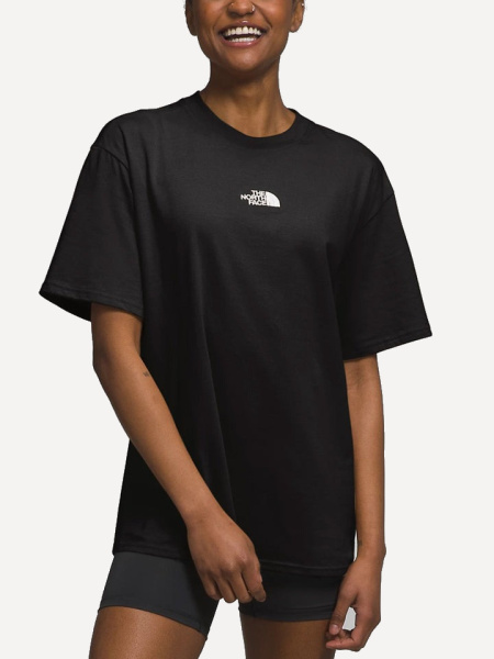 Футболка TNF W S/S Evolution Oversized Tee (Женский; S; Black)